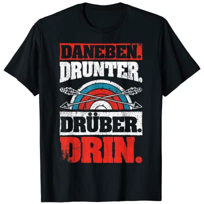 Bogenschütze Bogenschießen Bogensport Geschenk T-Shirt