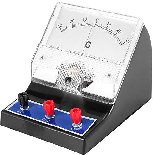 Bzocio Amperometro Analogico Tipo di Puntatore Corrente Elettrica Tester Amperemetro Sensibile Microamperometro Galvanometro