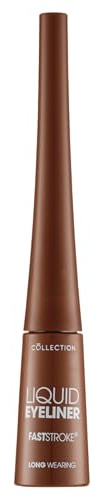 Collection Cosmetics Fast Stroke Long Wear Liner, 14-Hour Wear – Intense Colour, 4ml, Brown