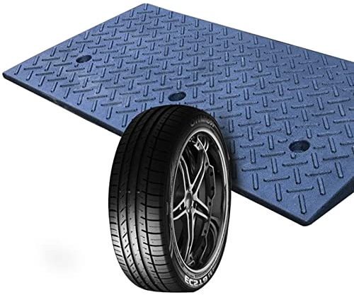 Türschwellenrampe, Rutschfeste Auffahrrampen, Rollstuhlrampe, Schwerlast Auffahrkeil, Bordsteinrampen, Gummirampe, Für Die Einfahrt, Ladedock, Bürgersteig, Auto, Roller, Fahrrad, Motorrad ( Size : 100