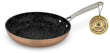 LAGUIOLE - Sartén de 24 cm cobre antiadherente Greblon C2 inducción
