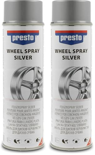 presto 428924 Universal Felgenspray silber 500 ml (Packung mit 2)