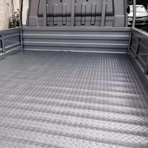 Garage Gummimatte Gummifußmatten Für Das Auto, 3mm Dicke Graue Kommerzielle Hochleistungs-Schutzmatte Wasser- Und Schmutzabweisend Für Garage, Lager, Werkstatt, Geschlossene Anhänger Bodenbelag(Size:1
