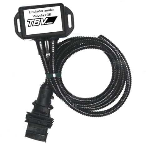 TBVPARTS EMULATORE VALVOLA EGR 7375D CON CONTROLLO ELETTRICO 2.0/2.2 DTI Compatible con OPEL Saab Y20DTH Y22DTR Y22DTH 93176989 5851594 51041