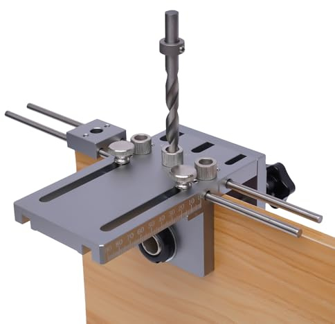 Bohrschablone Dübel Bohrlehre 3 in 1 6/8/10mm Bohrhilfe Dübellehre Führung Kit