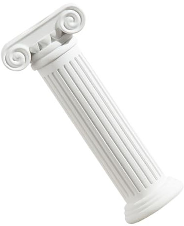 TOYANDONA Roman Pillar Flower Holder Decorative Wedding Centerpiece Resin Column Vase Artistic Sculpture Home Décor Floral Display for Event Decoration