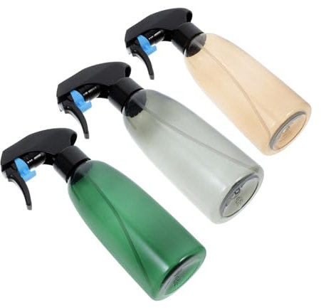 KOMBIUDA 3stücke Kunststoff-sprühflasche Mit Feinem Nebel Für Gartenarbeit Nachfüllbar Für Innen Und Außenbereich Zerstäuberflasche Zum Gießen Von Pflanzen