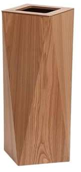 CJHFR472SG Poubelle Cuisine Grande Poubelle de Cuisine en Bois, Poubelle à Jet Direct, Corbeille à Papier for la Maison, la Cuisine et Le Bureau Bacs à déchets(Light Brown)