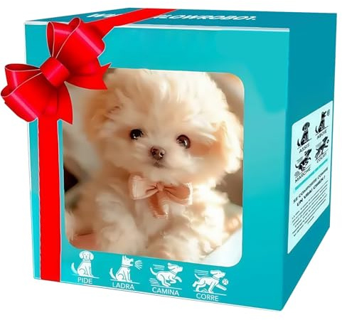Upgrade AI Robotic Dog for Adults, 2025 New Realistic Robot Puppy That Acts Like a Real Puppy - Walking, Barking, Tail Wagging, Sitting & Running, Electronic Pet Gift for Kids Adults with Gift Box