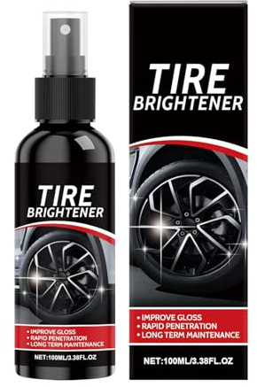 Spray Abrillantador De Neumáticos - Revestimiento para Llantas de 100ml,Spray De Llantas De Coche Brillante - Para Protección Ennegrecimiento Lustre Duradero Brillante Aspecto Como Nuevo Moto