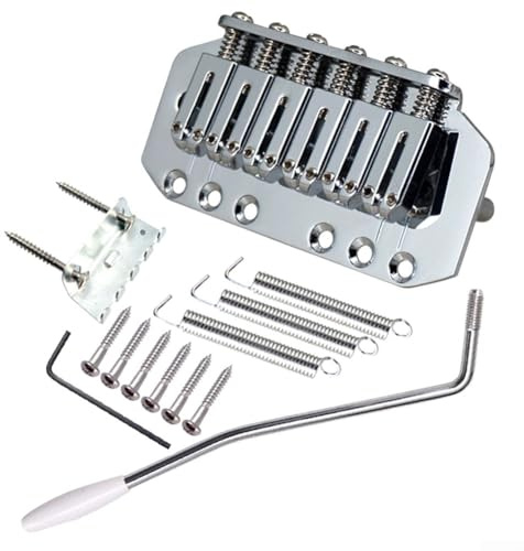 Gitarr Tremolo-system med material och teknik för musikers behov (guldvit)