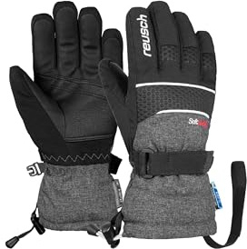 Reusch Connor R-TEX XT Junior Gants d'hiver Chauds, imperméables, Coupe-Vent et Respirants Gants de Ski Gants de Neige pour Enfants Kids Adolescents Filles et garçons