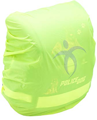 Belmil Neongelb fluoreszierend Regenschutz wasserdichte für Schulranzen - Regenüberzug - regenverdeck - regenhülle - regenhaube (405-13)