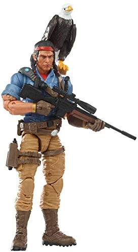 G. I. Joe Classified Series Spirit Iron Knife Action Figure 36 Collectible Premium Toy, Multiple Accessories 6-Inch Scale Custom Package Art (F4020)