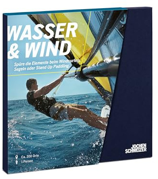 JOCHEN SCHWEIZER Geschenkbox Wasser & Wind, an ca. 166 Standorten, Erlebnis-Gutschein für 1 Person