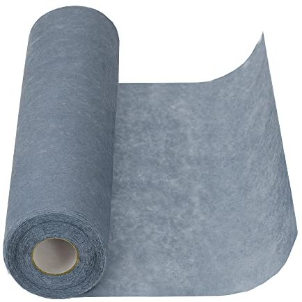 MODERNO Vlies Tischläufer Blau, Tischband Blau Grau, Tischläufer Modern, Tischläufer Outdoor, Tischdeko, Partydeko für Geburtstag, Hochzeit, Festliche Dekoration, 30 cm x 25 m
