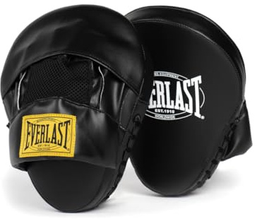 Everlast 1910 Schlagpratzen, belüftete Knöchel und Schaumstoffpolsterung, Schutz, MMA- und Kickboxhandschuhe
