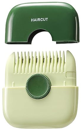 2 in 1 Hair Trimmer Split End Hair Trimmer and Arrangement Double Design with Cover Interchangeable and Adjustable for Cutting and Styling Thinning Hair Hair Cutting Compatible with (A, One Size)