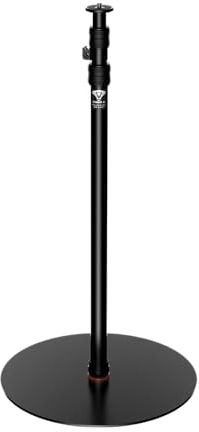 IFOOTAGE Cobra 2 RB-A400 Monopode Professionnel en Aluminium pour Appareil Photo,Monopode de Studio,Base Lestée et Hauteur Réglable,Support de Sol,Support D'éclairage,Diamètre de la Base : 40 cm