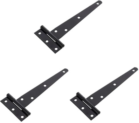 BESTonZON 3 Stk Robustes Scharnier türscharniere tür zubehör Riemenscharnier Herrenbekleidung Gurt Torscharnier dreieckige Scharniere Metall Türangel Zauntür Türriegel Kohlenstoffarmen Stahl