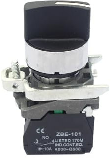 Interruttore di controllo XB4-BD21 220V 2 posizioni interruttore maniglia standard selettore pulsante