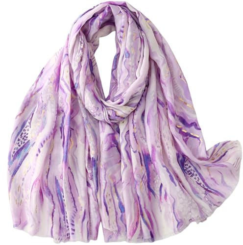FAIRYGATE Ladies Scarves Lightweight Large Oversized Flower Scarf for Women