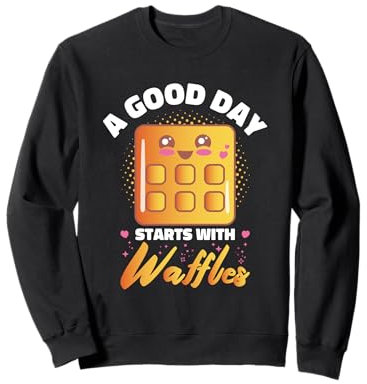 Cute Waffles Apparel For Boys And Girls Waffle Maker Sweatshirt