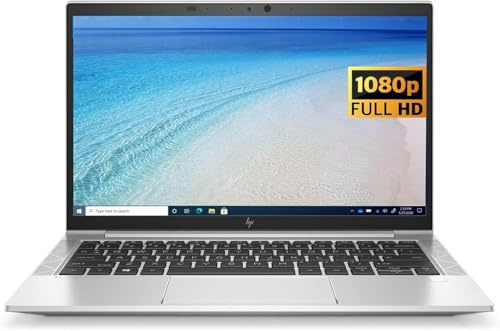 HP Elitebook 830 G8 Business Laptop Computer, Laptops, 13.3 FHD Notebook, Intel Core i7-1185G7, 16GB RAM, 512GB SSD, UK Keyboard, Windows 11 Pro (Renewed)