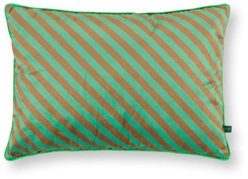Pip Studio Zierkissen Blockstreifen Grün
