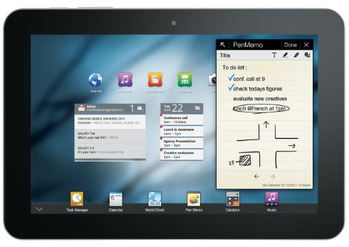 Samsung Galaxy Tab 8.9 P7300 Tablette Tactile 8.9  Android Noir