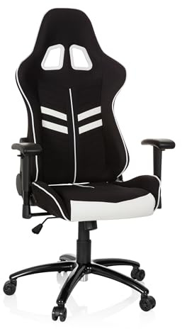 hjh OFFICE Gaming Chef-Sessel League PRO I mit Armlehnen, Sportsitz Ergonomisch, Höhenverstellbar Stuhl, 729250