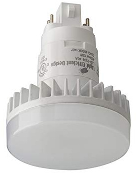 Light Efficient Design PL 4-Pin G24Q LED Bulb Cool White 26 Watt Equivalence 1 Pk. - Case Of: 1