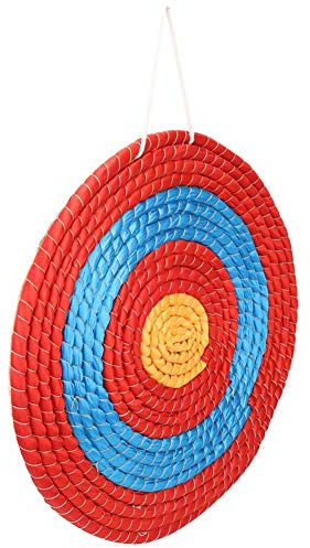 Bogenschießen Zielscheiben, 50cm Rund Zielscheibe, Strohzielscheibe, Traditionell handgefertigt Feste for Profisportler, Freizeit, Bildungseinrichtungen, Familien