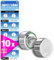5Plus 10-Pack LR44 AG13 357 303 SR44 A76 675 392 394 384 376 1.5V Alkaline Button Cell Batteries – Ideal for Watches, Hearing Aids, Glucometers, Key Fobs, Car Keys, and Small Electronics