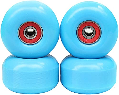 SSCYHT 4 STK./Set Rebound Härte 95a-100 A 52x32mm Skateboard Rollen Street Skate Board Rollen mit Lager