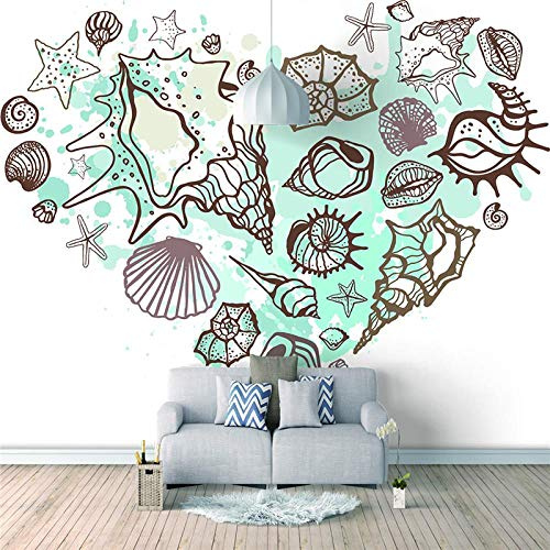 Fotomurales cáscara 200X140cm Decoración de Pared decorativos Murales moderna de Papel Pintado Sala Living Oficina Dormitorio
