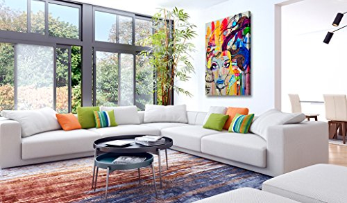 Ovegna Bild – Bunte Stiefmütterchen [40 x 60]