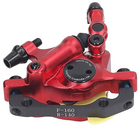 RiToEasysports Fahrrad-Scheibenbremse Hinterrad, Scheibenbremse aus Aluminiumlegierung, Mechanisch, Radfahren, Fahrrad, Vorne, Hinten, Bremssattel, Bremsklemme für Xiaomi Mi M365pro Pro2