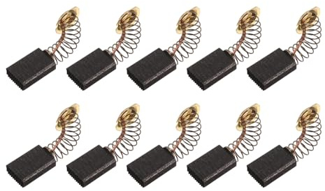 QUARKZMAN 20Pcs CB-303 Escobillas de Carbón para Motor, 16x11x5mm Cepillos de Carbón para Herramienta Eléctrica, Reemplazo de Reparación de Angular Amoladora Mesa Sierra Taladro de Mano