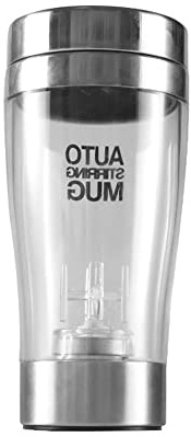 PAHION 450 Ml Elektrischer Eiweiß Shaker Proteinshake Mixer Automatik Bewegung Vortex Für Muskelaufbau, Abnehmen/Diät Und Fitness Auslaufsicher BPA Frei Batteriebetrieben(Not Handle)