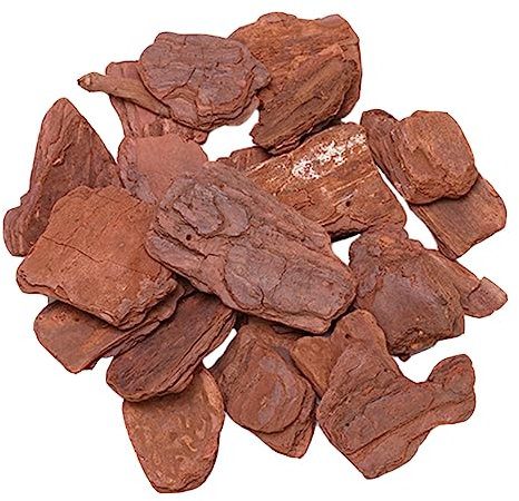 BELLIFFY Matériau de Décoration pour Terrarium en de Pin 1 Paquet de Décoration d'Habitat pour Reptiles Litière Naturelle pour Tortues et Autres Animaux Finition et Sûre
