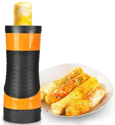 Electric Egg Roll Maker, Nonstick Omelet Cooker, Egg Hot Dog Maker for Breakfast, Makes Egg Rolls in 8 Minutes, Automatic Breakfast Sandwich Machine