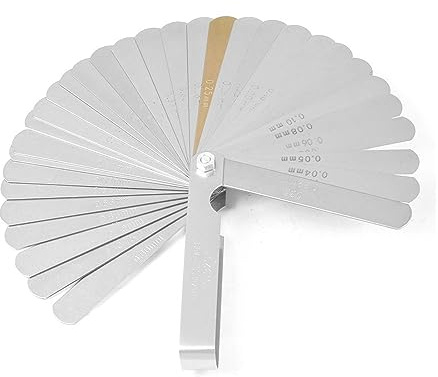 89A32 Pollici Spessimetro Set di sonde Gap Gauge Sonda Spessimetro Filler Gauge Strumenti di regolazione del gioco delle valvole