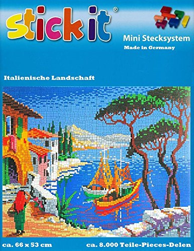 stickit Mini Stecksystem Italienische Landschaft ca. 8.000 Teile Nr. 41214