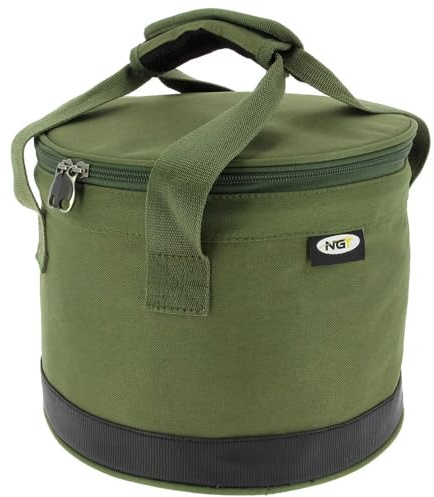 NGT Unisex's Bin with Handles and Zip Cover, Green, One Size