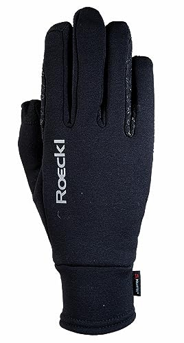 Roeckl Sports Reithandschuh Weldon, Freizeit Winter Handschuh, Schwarz 7