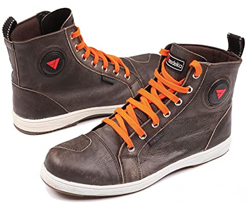 Modeka Lane Motorradstiefel, braun, 43