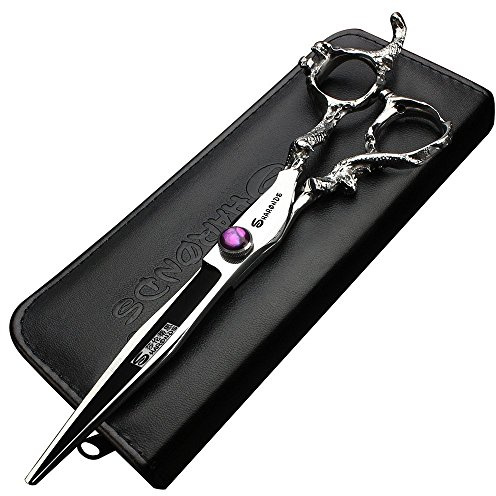 Friseur professionelle 6Zoll-7Zoll-8Zoll-9Zoll-High-End-JP440c Friseur Schere Anzug Frisur Stil Frisur Werkzeuge haarschere set (scissors set) (8-Zoll-Flachschere-B)