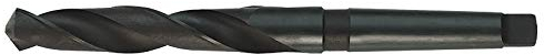 Fervi st2 a49.50 morse taper Shank Twist drill, 49.50 mm, nero