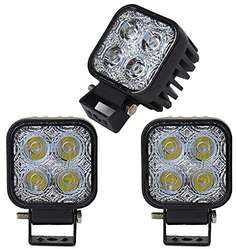 3X 12W LED Scheinwerfer IP67 Wasserdicht LED Arbeitsscheinwerfer 12V 24V Auto Flutlicht Rückfahrscheinwerfer